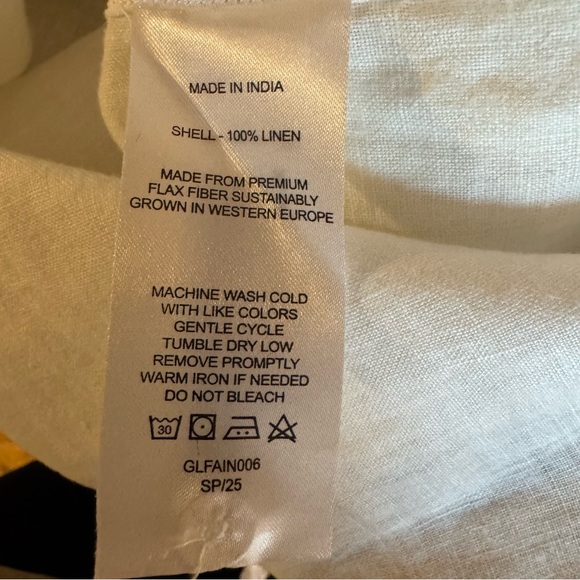 Quince 100% European Linen Short Sleeve Shirt - Picture 8 of 8